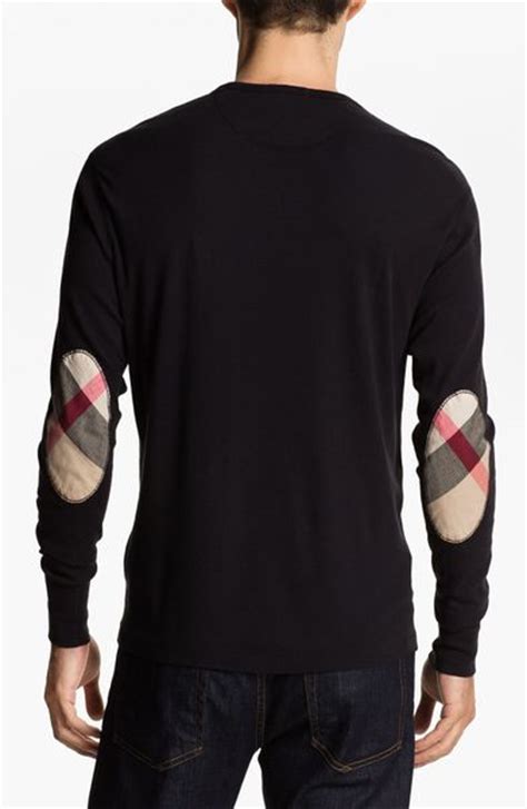 burberry elbow patch shirt